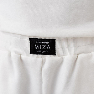 Костюм с брюками MIZA, молочный